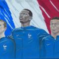 Griezmann Pogba Mbappé